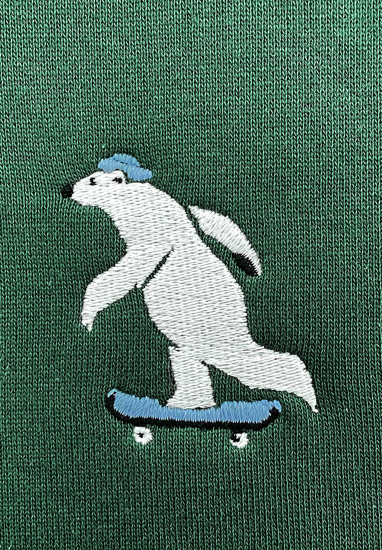 Bottle Green: Kuschliger Hoodie aus Bio-Baumwolle für Herren [6504]