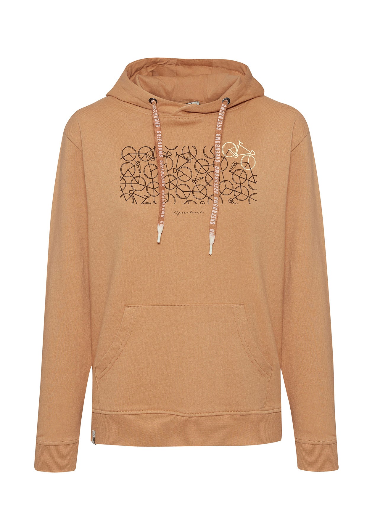 Brauner Gemütlicher Hoodie aus Bio-Baumwolle für Damen (5)