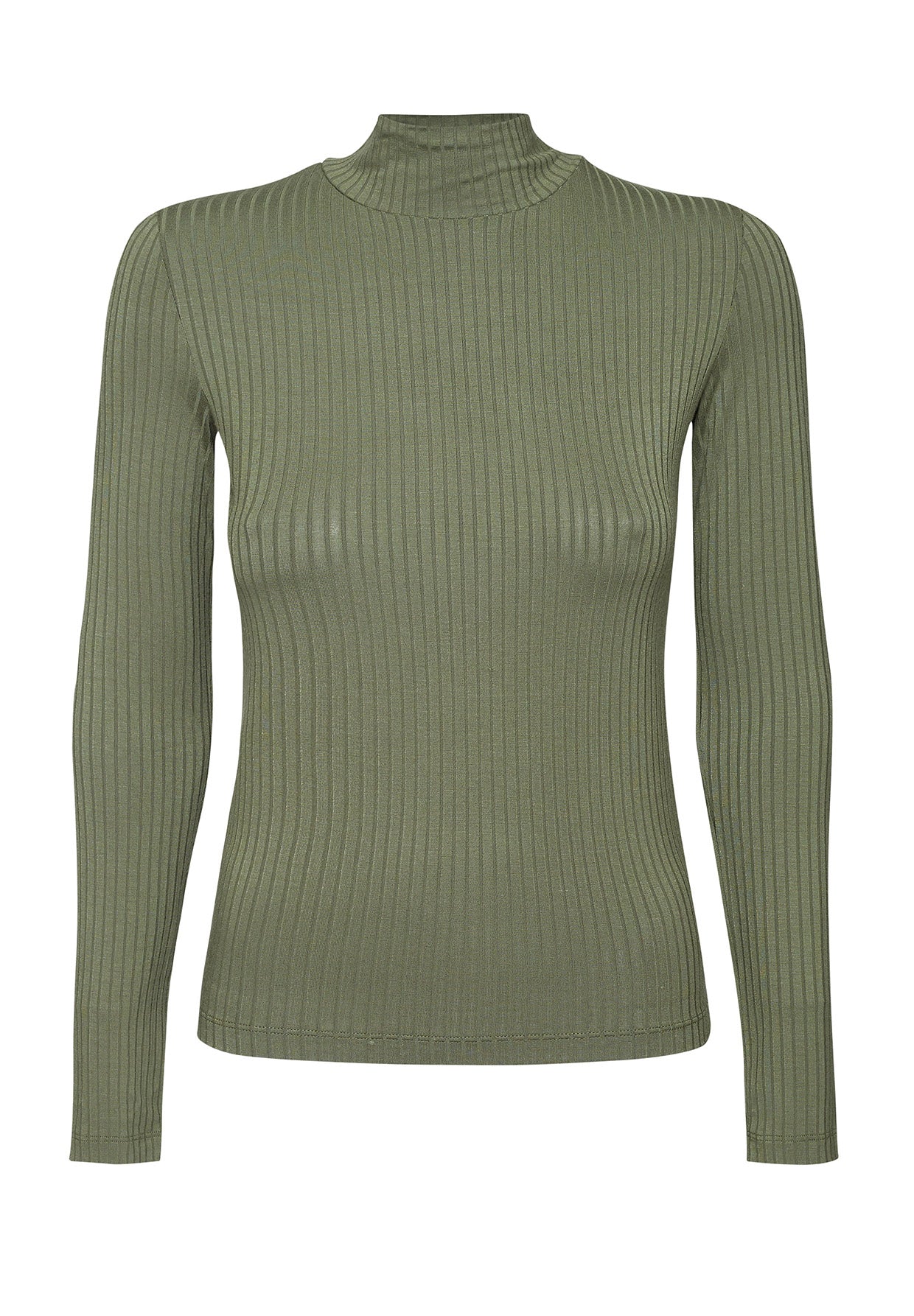 Roter Lässiges Longsleeve aus LENZING™ TENCEL™ Mix für Damen (17)