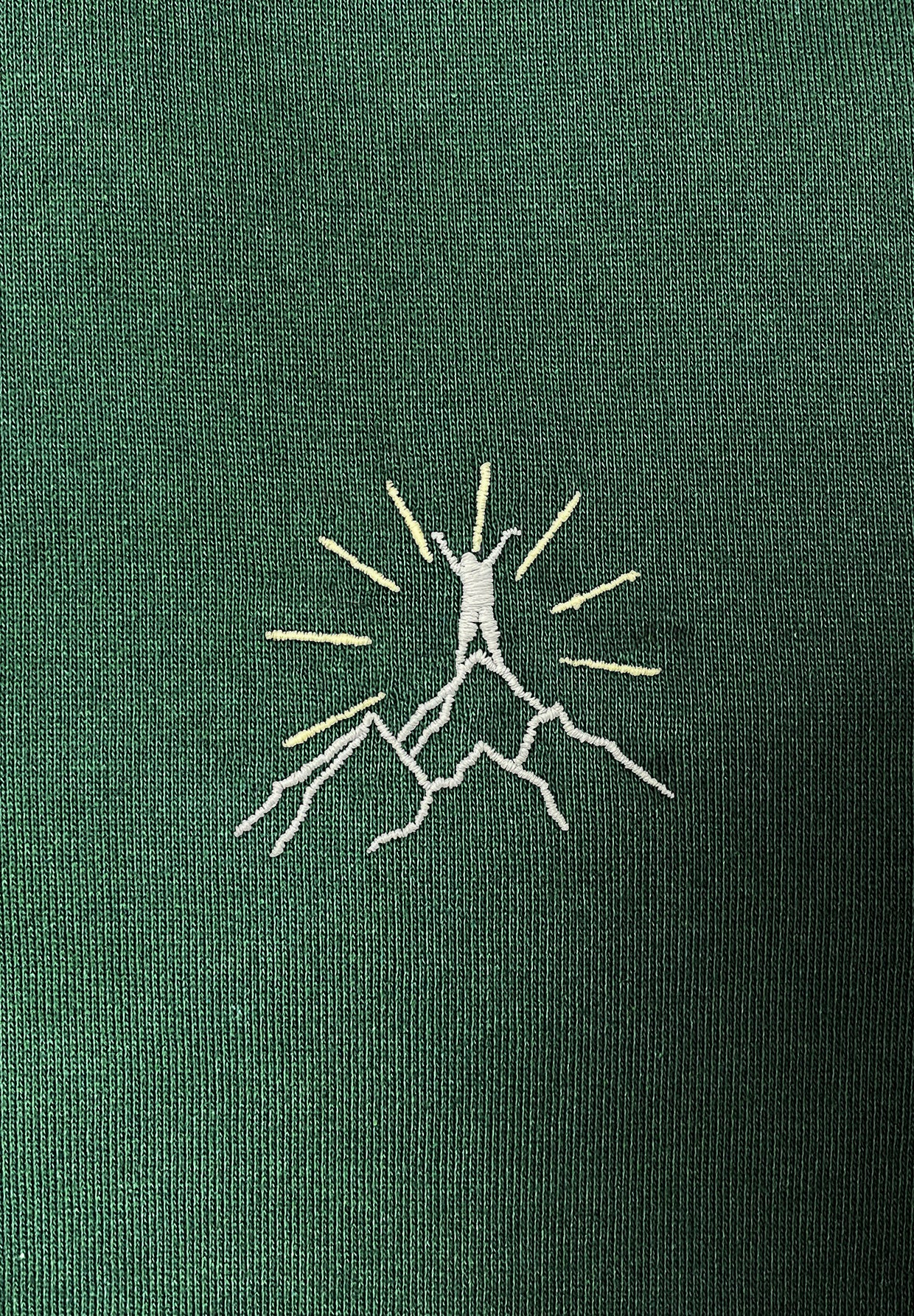 Bottle Green: Sportliches T-Shirt aus Bio-Baumwolle für Herren [7008]