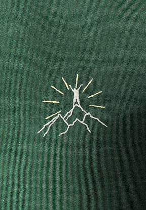 Bottle Green: Sportliches T-Shirt aus Bio-Baumwolle für Herren [7008]