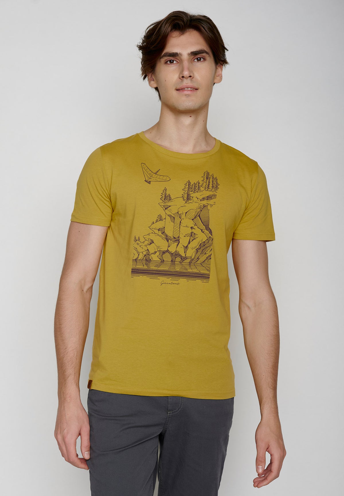 Yellow Cab: Sportliches T-Shirt aus Bio-Baumwolle für Herren [7077]
