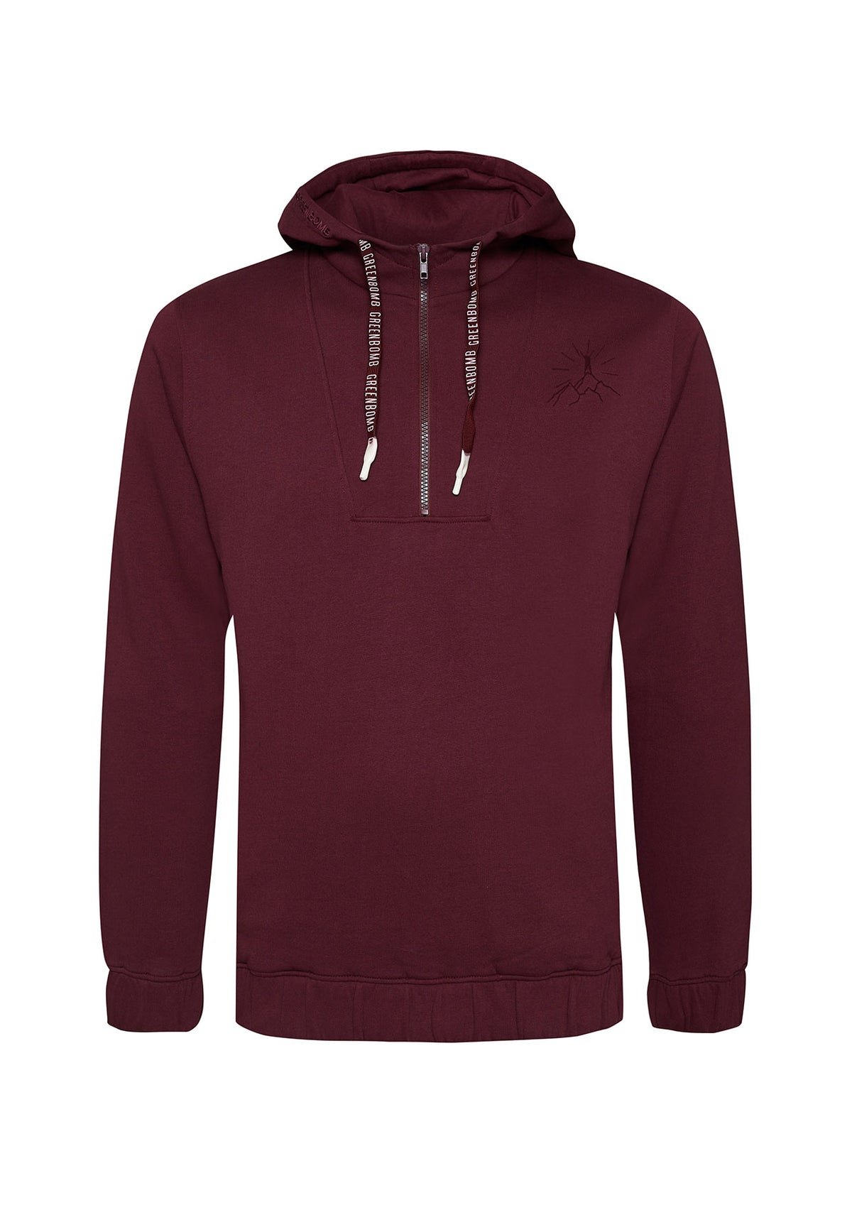 Velvet Rain: Lässiger Half-Zip aus Bio-Baumwolle für Herren [7187]