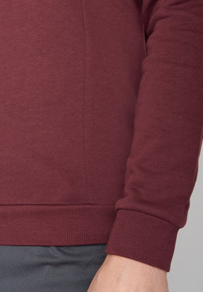 Velvet Rain: Lässiges Sweatshirt aus Bio-Baumwolle für Herren [7220]