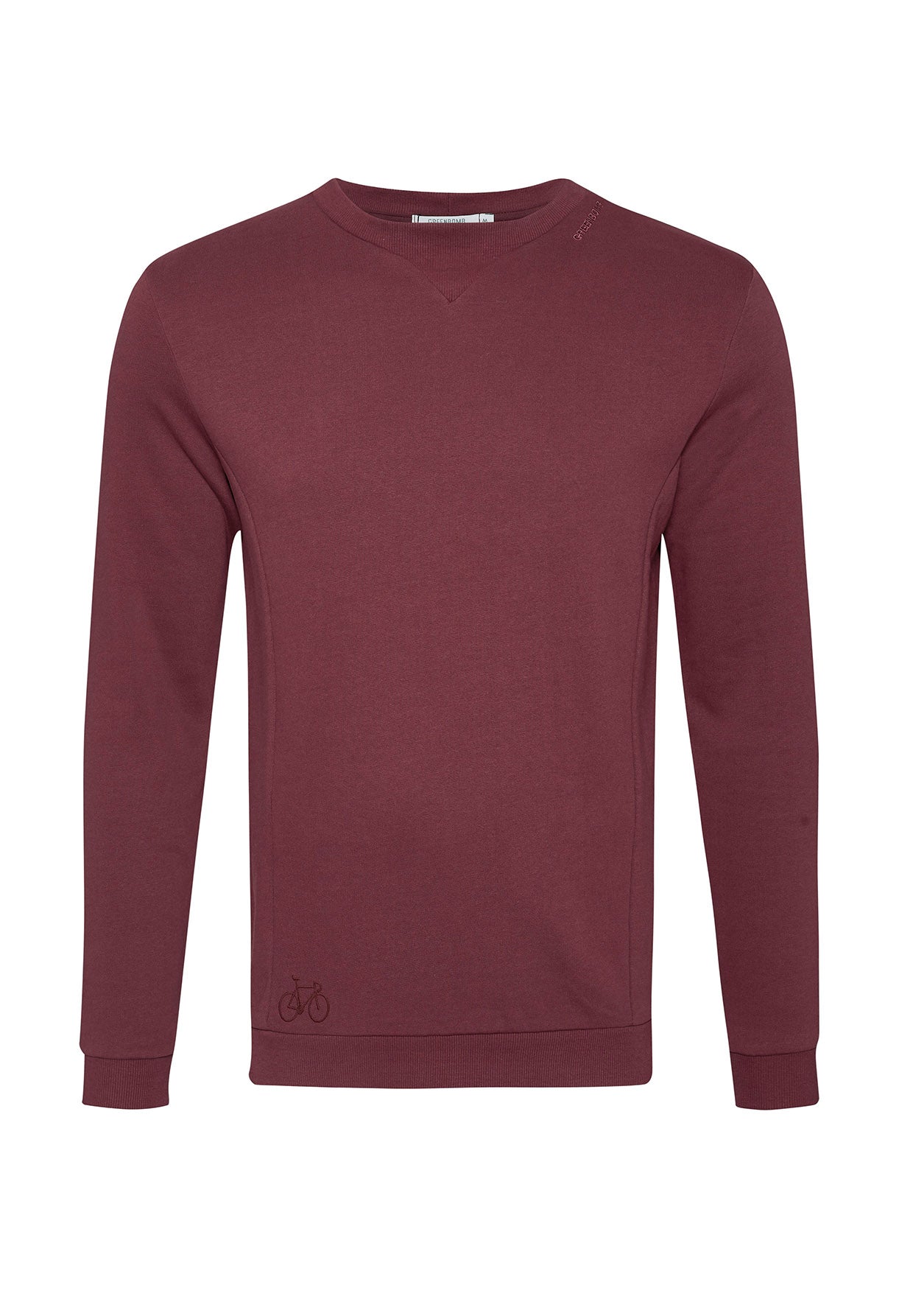 Velvet Rain: Lässiges Sweatshirt aus Bio-Baumwolle für Herren [7222]