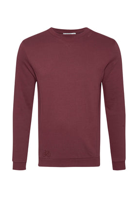 Velvet Rain: Lässiges Sweatshirt aus Bio-Baumwolle für Herren [7222]