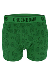 Green: Gemütliche Trunk aus Bio-Baumwoll Mix für Herren [7239]