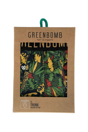 Black: Gemütliche Trunk aus Bio-Baumwoll Mix für Herren [7256]