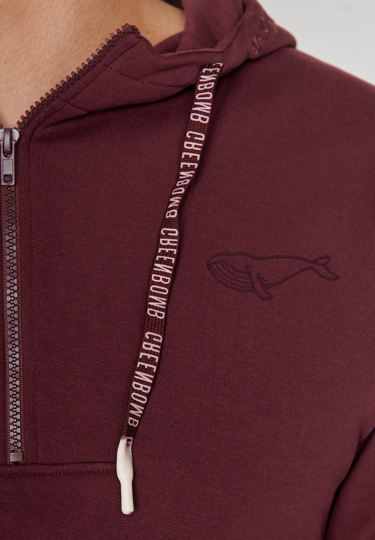 Velvet Rain: Lässiger Half-Zip aus Bio-Baumwolle für Herren [7402]