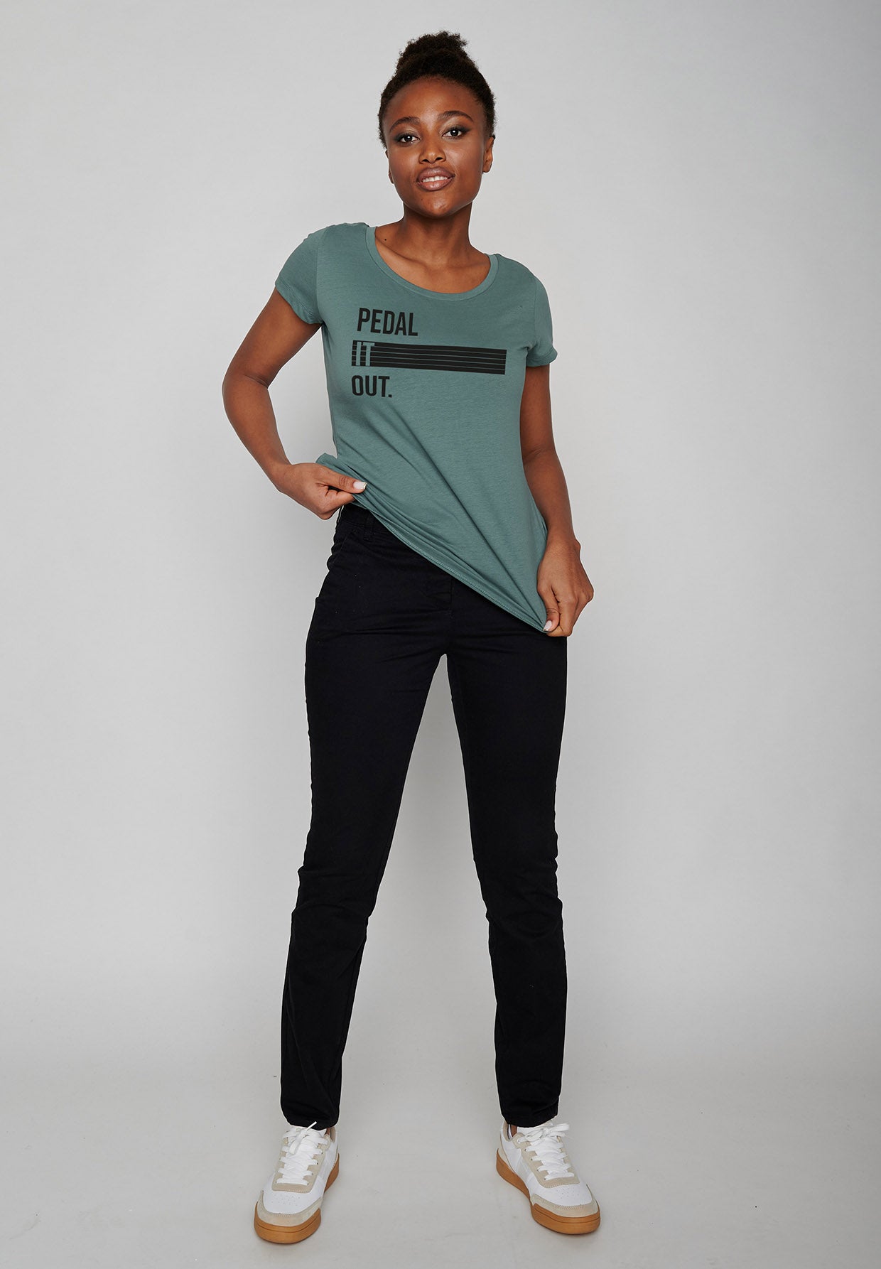 North Sea: Lässiges T-Shirt aus Bio-Baumwolle für Damen [7556]