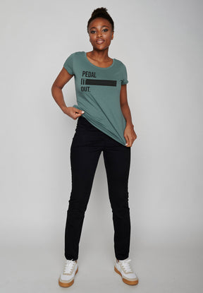 North Sea: Lässiges T-Shirt aus Bio-Baumwolle für Damen [7556]