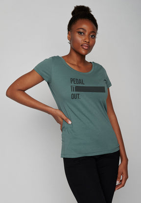 North Sea: Lässiges T-Shirt aus Bio-Baumwolle für Damen [7557]