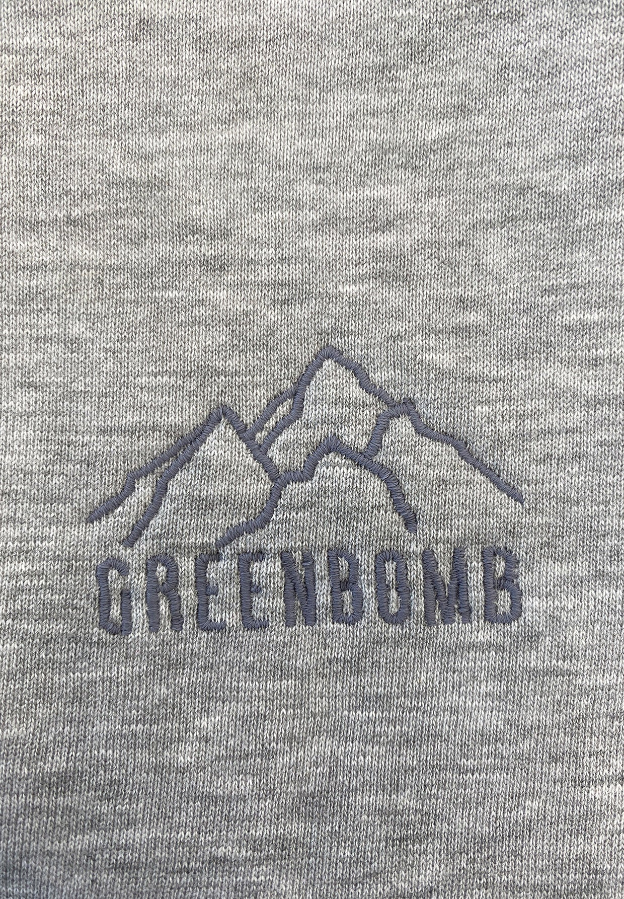 Heather Grey: Gemütliche Zipjacke aus Bio-Baumwolle für Damen [7783]