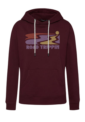 Velvet Rain: Gemütlicher Hoodie aus Bio-Baumwolle für Damen [7818]