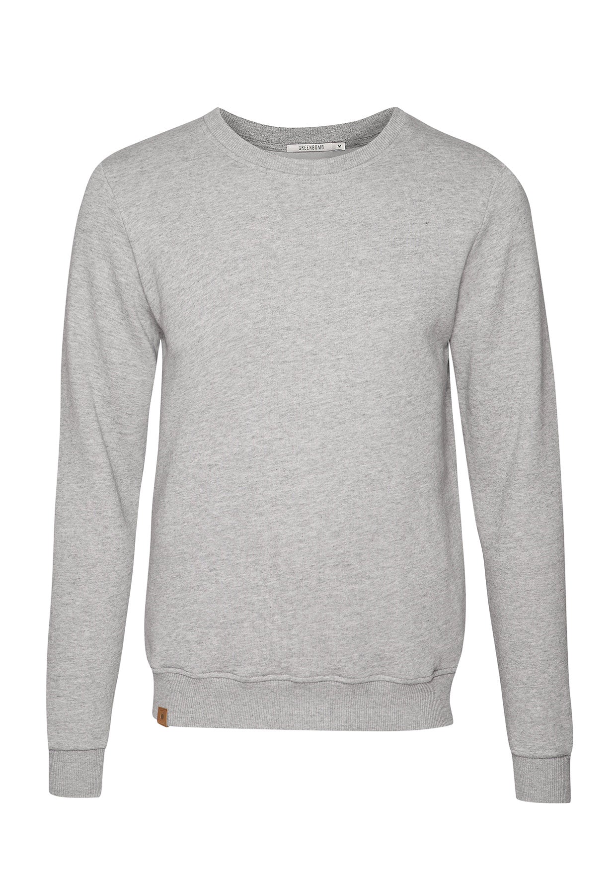 Heather Grey: Gemütliches Sweatshirt aus Bio-Baumwolle für Herren [78]