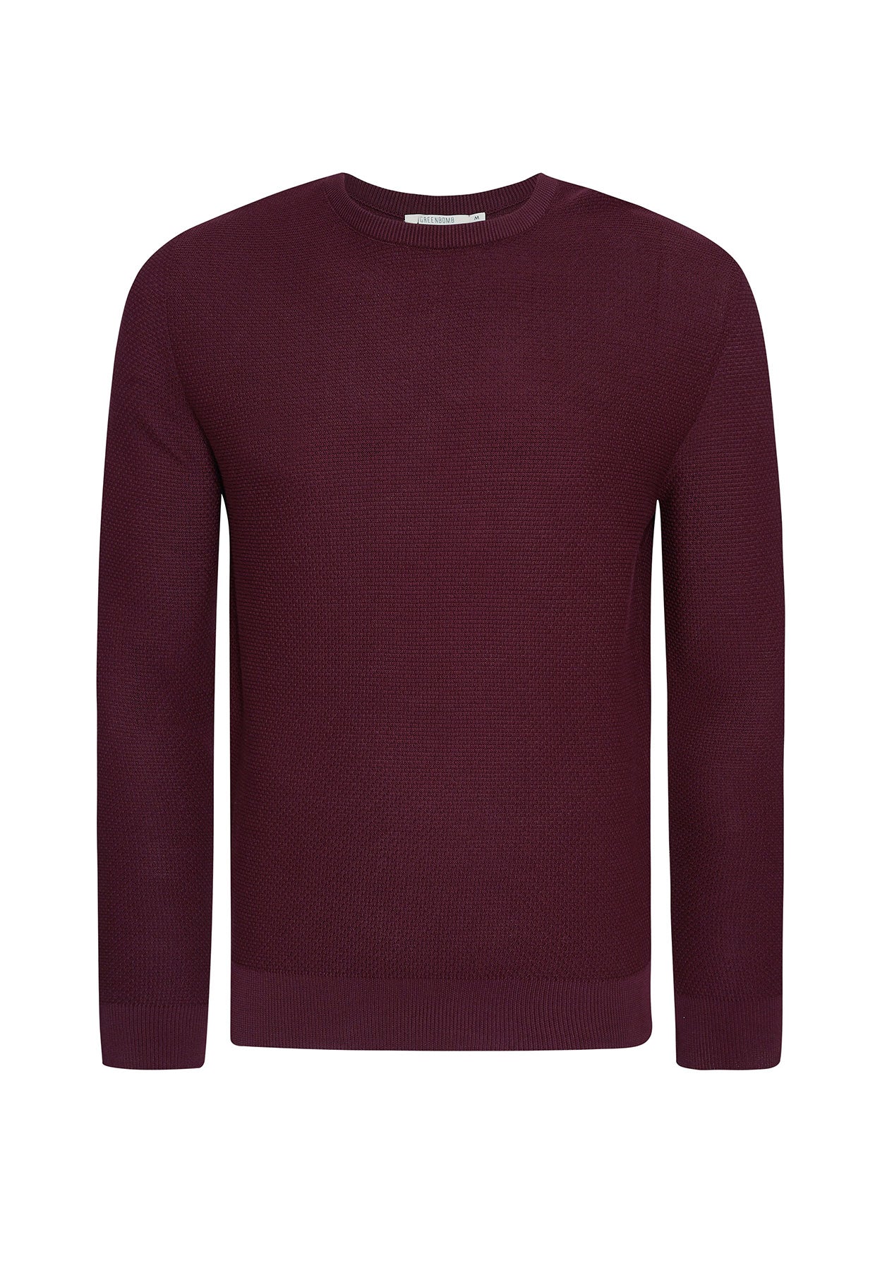 Velvet Rain: Lässiger Strickpullover aus Bio-Baumwolle für Herren [7943]