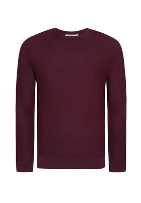 Velvet Rain: Lässiger Strickpullover aus Bio-Baumwolle für Herren [7943]