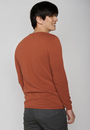 Orang:  Elegantes Sweatshirt aus Bio-Baumwolle für Herren [7962]