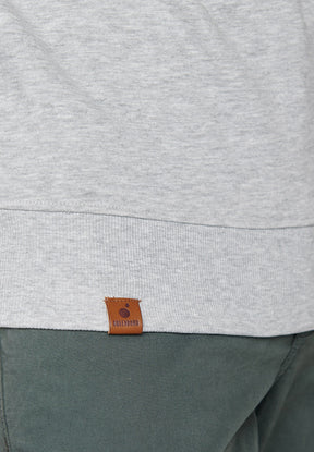 Heather Grey: Gemütliches Sweatshirt aus Bio-Baumwolle für Herren [81]