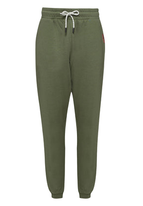 Dirty Olive: Gemütliche Jogginghose aus Bio-Baumwolle für Damen [8339]