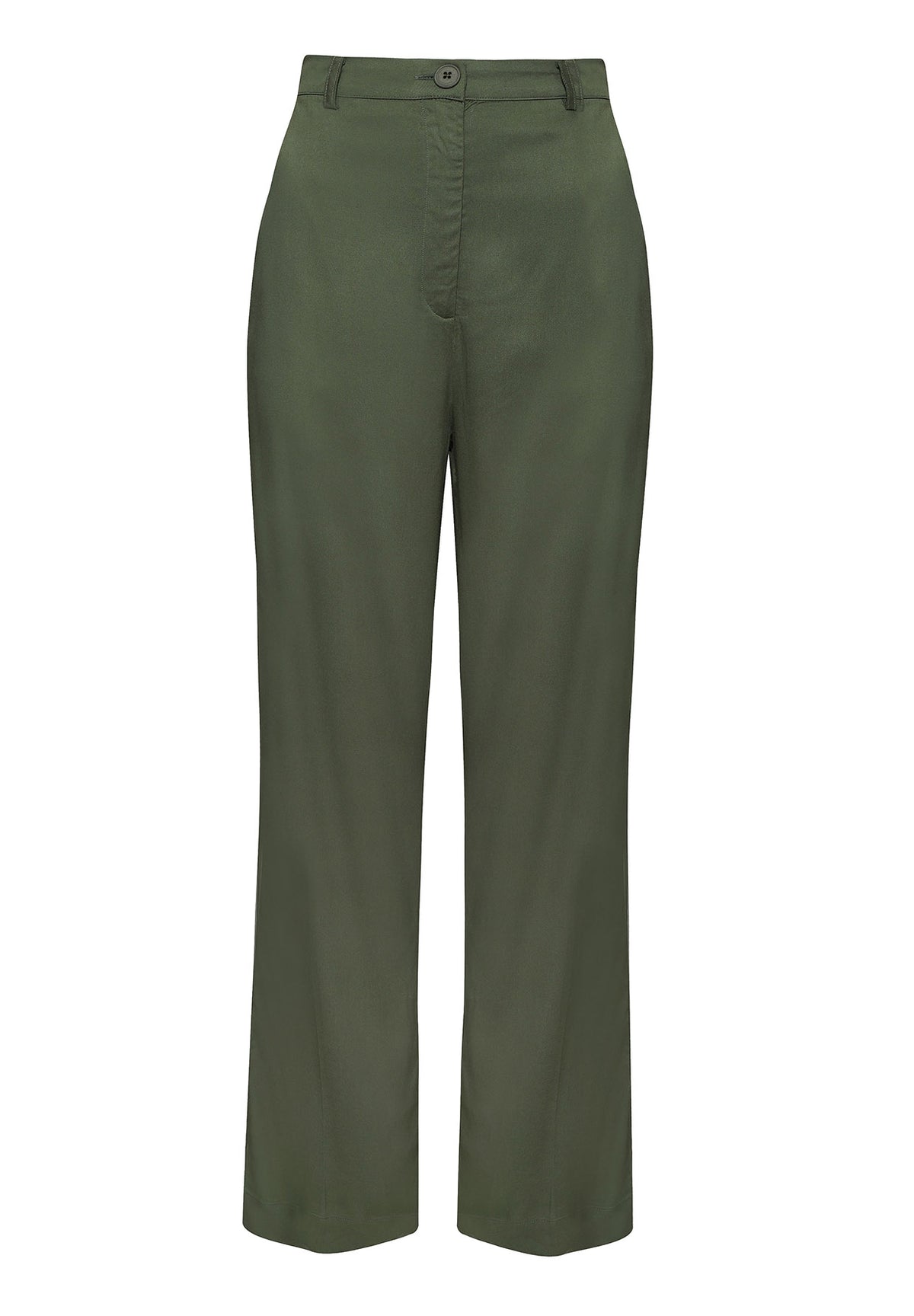 Dirty Olive: Lässige Hose in Retro-Chic für Damen [8446]