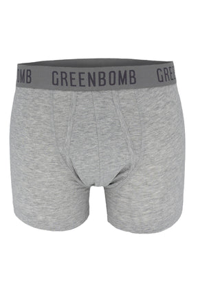 Weiß:  Gemütliche Trunk aus Bio-Baumwoll Mix für Herren [22473]