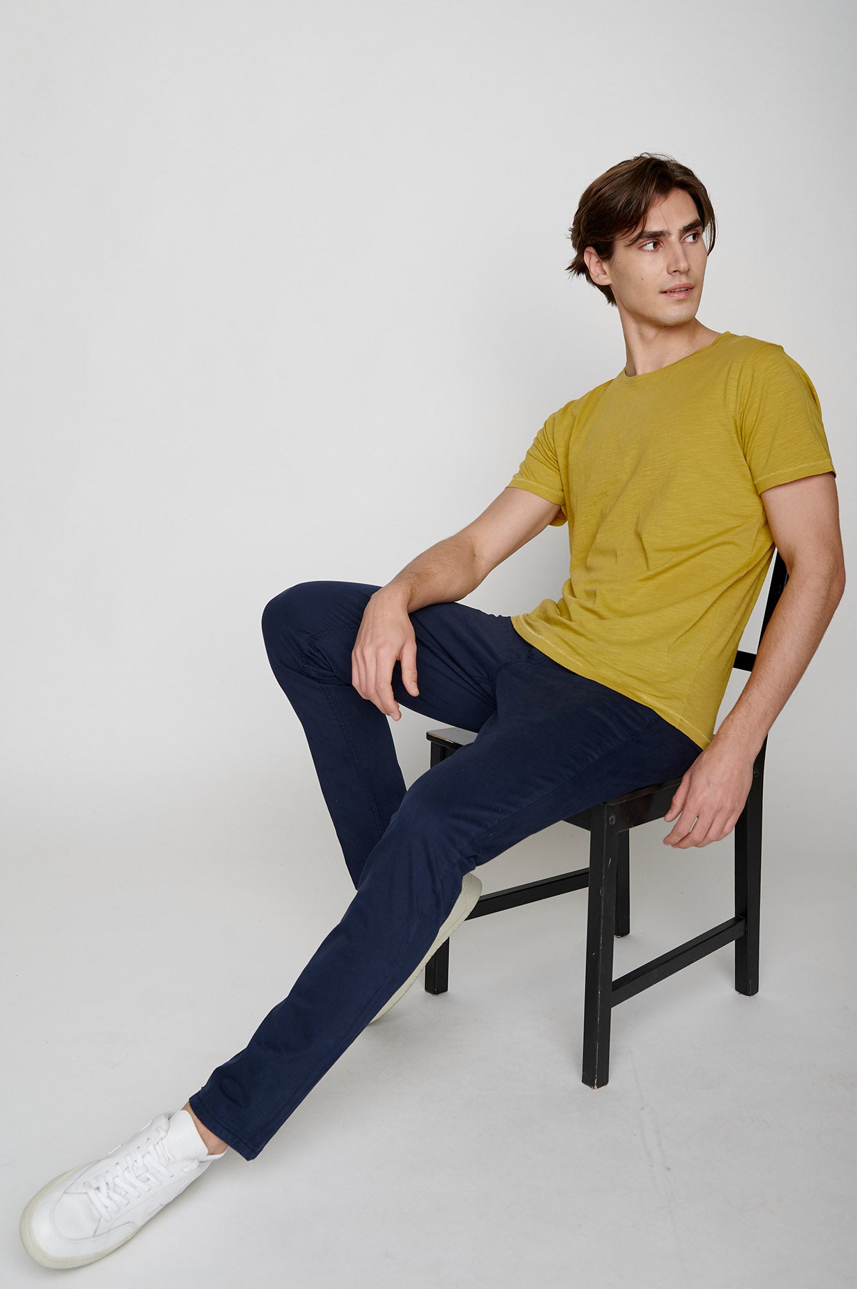 Yellow Cab: Lässiges T-Shirt aus Bio-Baumwolle für Herren [8471]