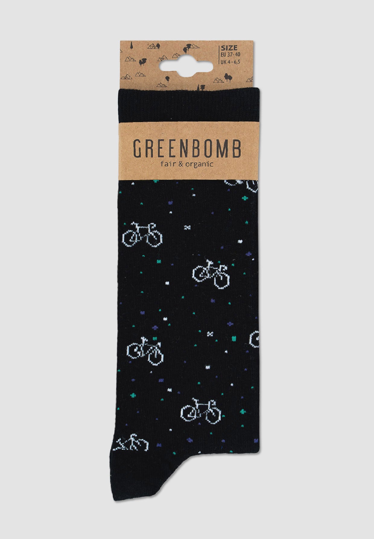 Mix: Lässige Socken aus Bio-Baumwoll Mix für Unisex [8519]