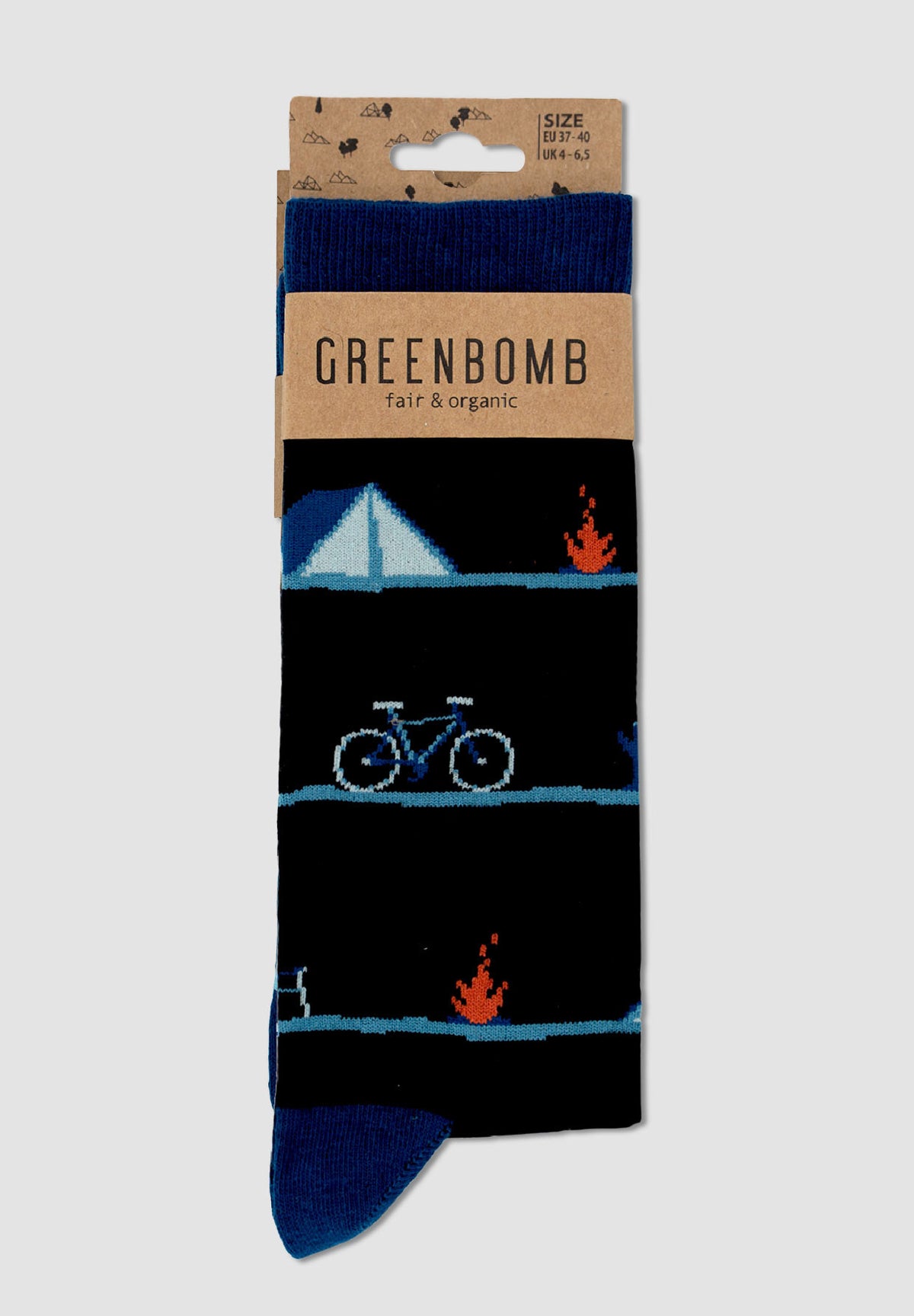 Mix: Lässige Socken aus Bio-Baumwoll Mix für Unisex [8523]