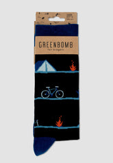 Mix: Lässige Socken aus Bio-Baumwoll Mix für Unisex [8523]