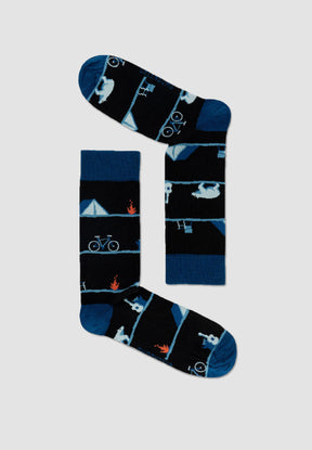 Mix: Lässige Socken aus Bio-Baumwoll Mix für Unisex [8524]