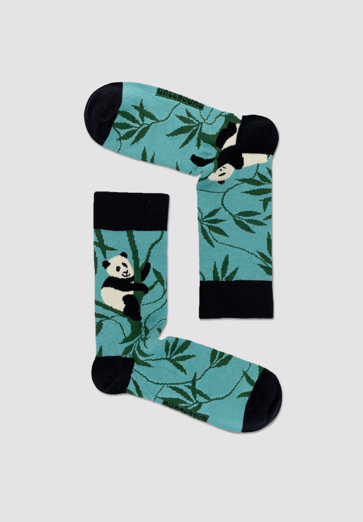 Holiday Green: Lässige Socken aus Bio-Baumwoll Mix für Unisex [8532]
