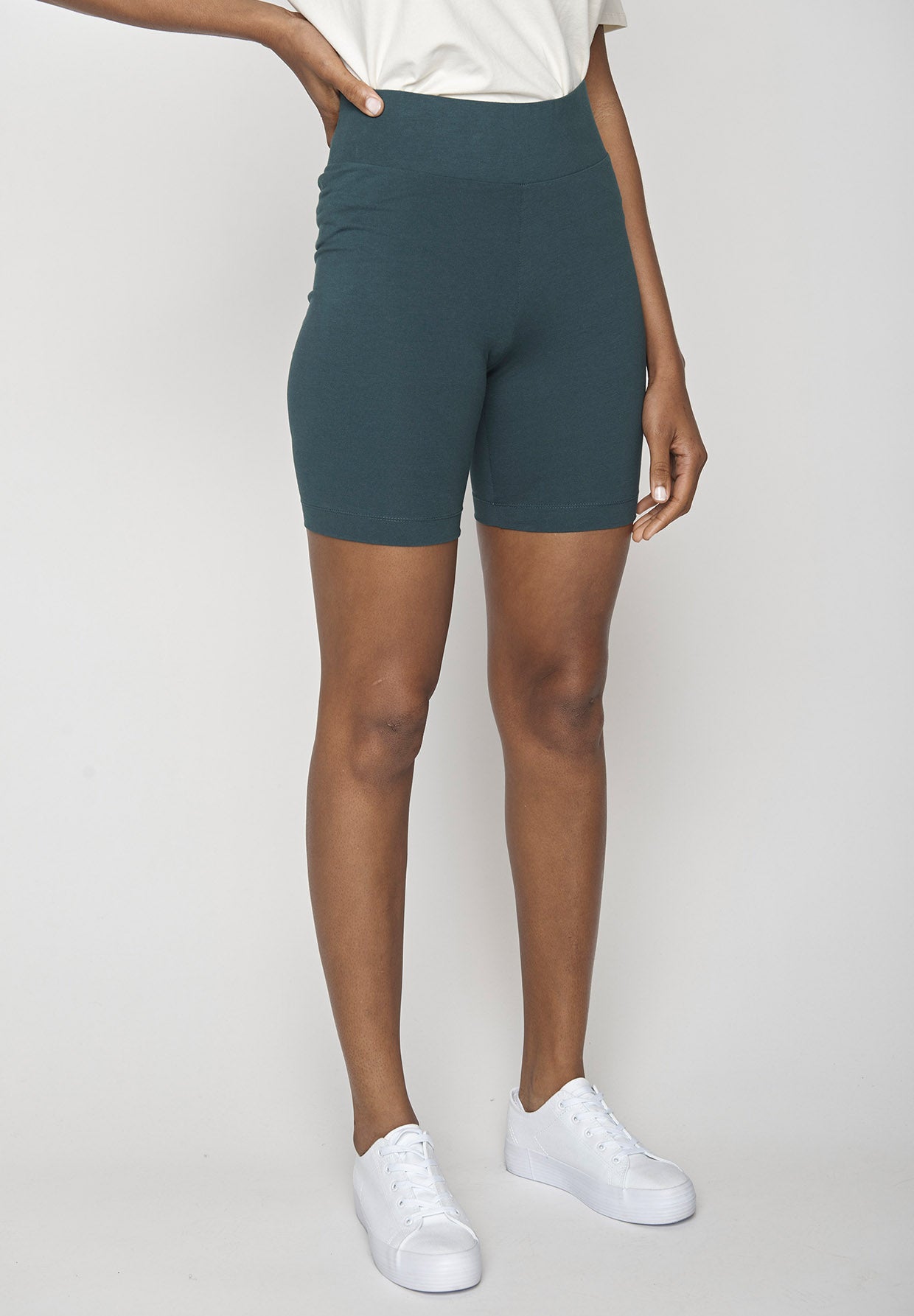Green Petrol: Sportliche Leggings aus Bio-Baumwolle für Damen [8611]