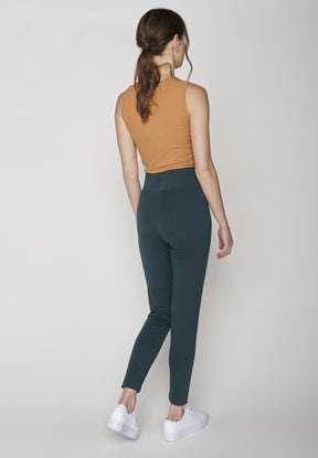 Green Petrol: Lässige Leggings aus Bio-Baumwolle für Damen [8614]