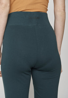 Green Petrol: Lässige Leggings aus Bio-Baumwolle für Damen [8615]