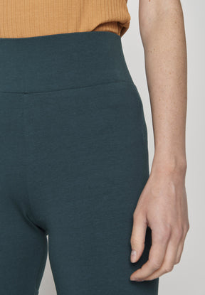 Green Petrol: Sportliche Leggings aus Bio-Baumwolle für Damen [8616]