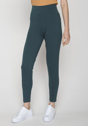Green Petrol: Lässige Leggings aus Bio-Baumwolle für Damen [8617]