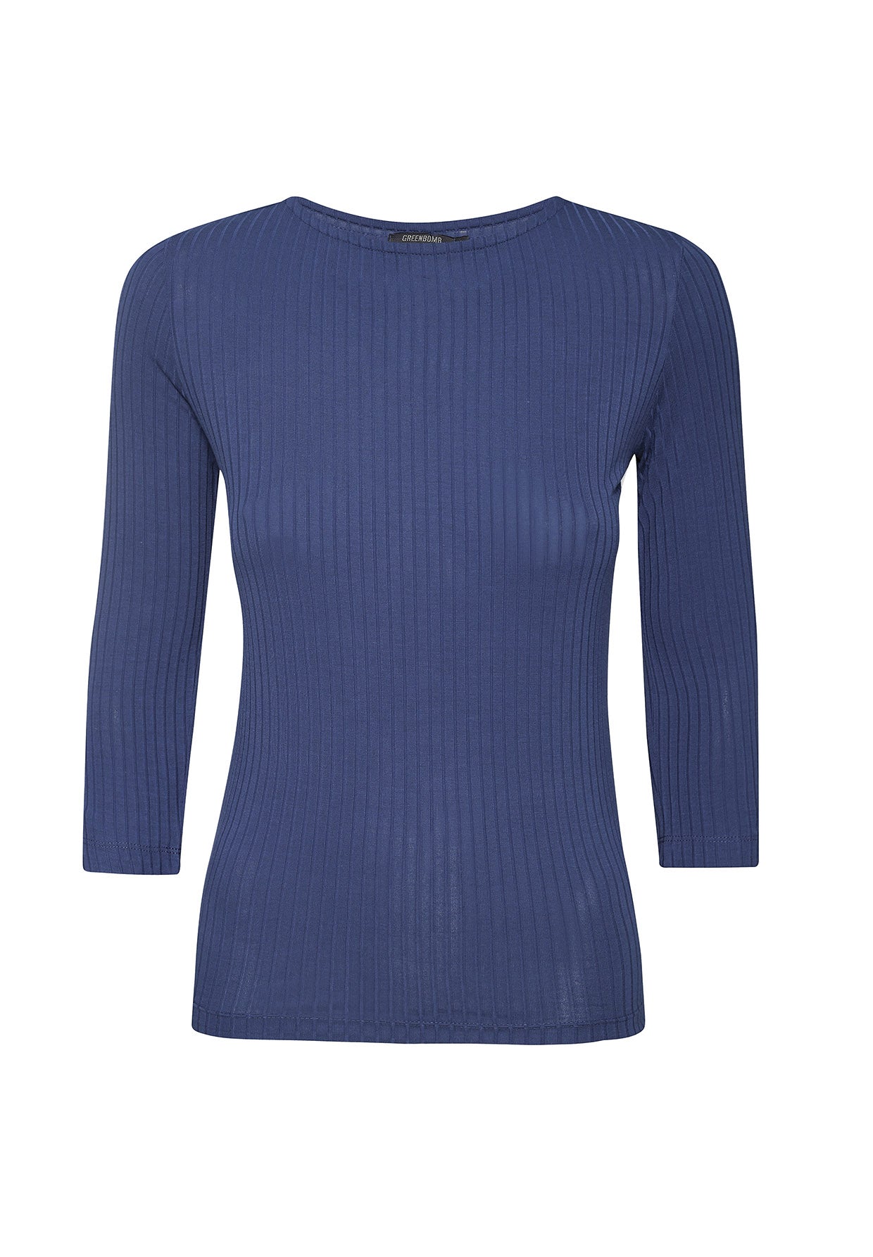 Ocean Blue: Sportliches Longsleeve aus LENZING™ TENCEL™ Mix für Damen [8643]
