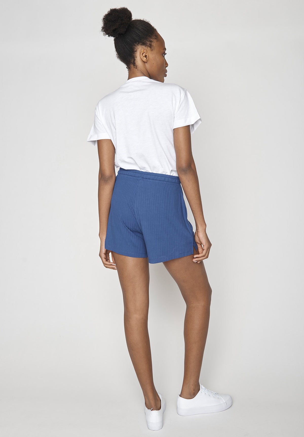 Blau:  Lässige Hose aus LENZING™ TENCEL™ Mix für Damen [8683]