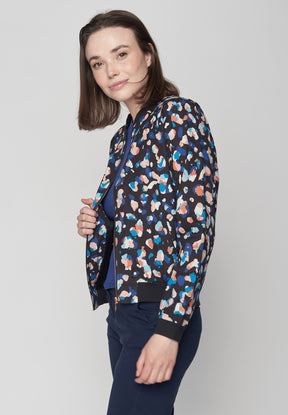 Color Blob: Moderne Bluse aus Viskose (LENZING™ ECOVERO™) für Damen [8721]