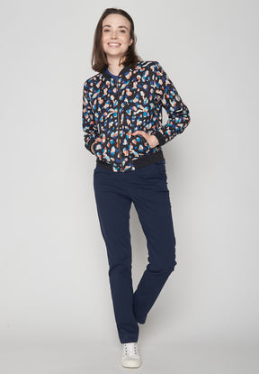 Color Blob: Moderne Bluse aus Viskose (LENZING™ ECOVERO™) für Damen [8723]