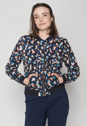 Color Blob: Moderne Bluse aus Viskose (LENZING™ ECOVERO™) für Damen [8724]