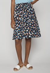 Color Blob: Eleganter Rock aus LENZING™ TENCEL™ für Damen [8731]