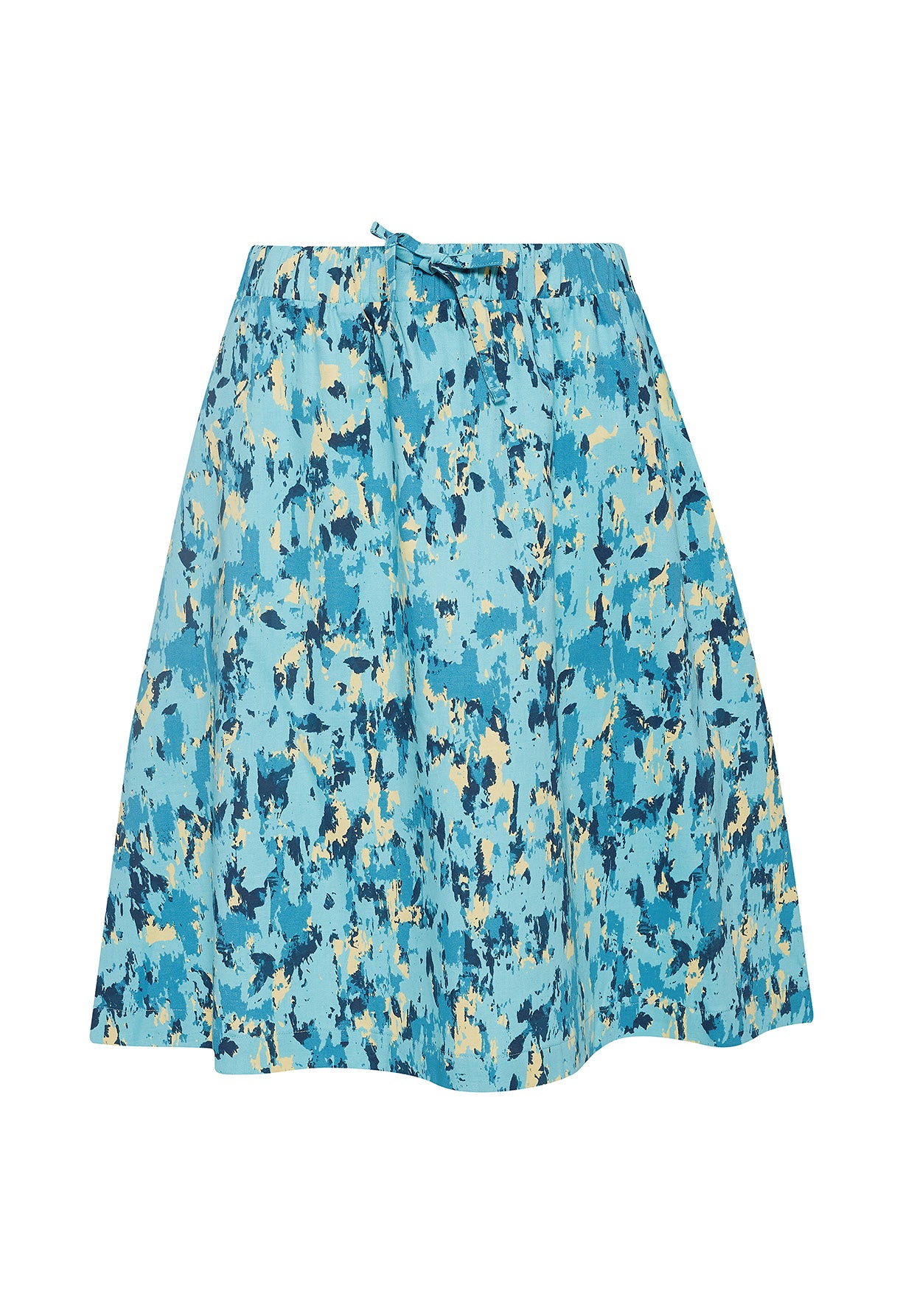 Granit Ocean: Eleganter Rock aus LENZING™ TENCEL™ für Damen [8738]