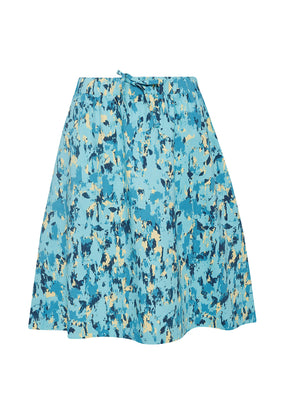 Granit Ocean: Eleganter Rock aus LENZING™ TENCEL™ für Damen [8738]