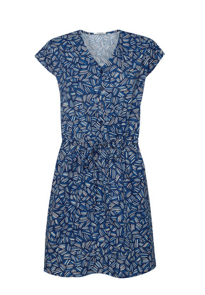 Rope Stroke: Elegantes Kleid aus Bio-Baumwolle für Damen [8752]