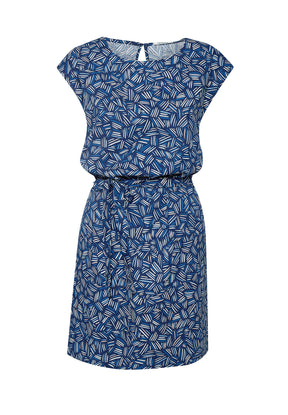 Rope Stroke: Elegantes Kleid aus LENZING™ ECOVERO™ Mix für Damen [8770]