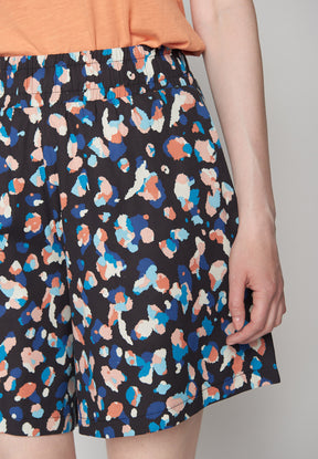 Color Blob: Lässige Shorts aus LENZING™ TENCEL™ für Damen [8792]