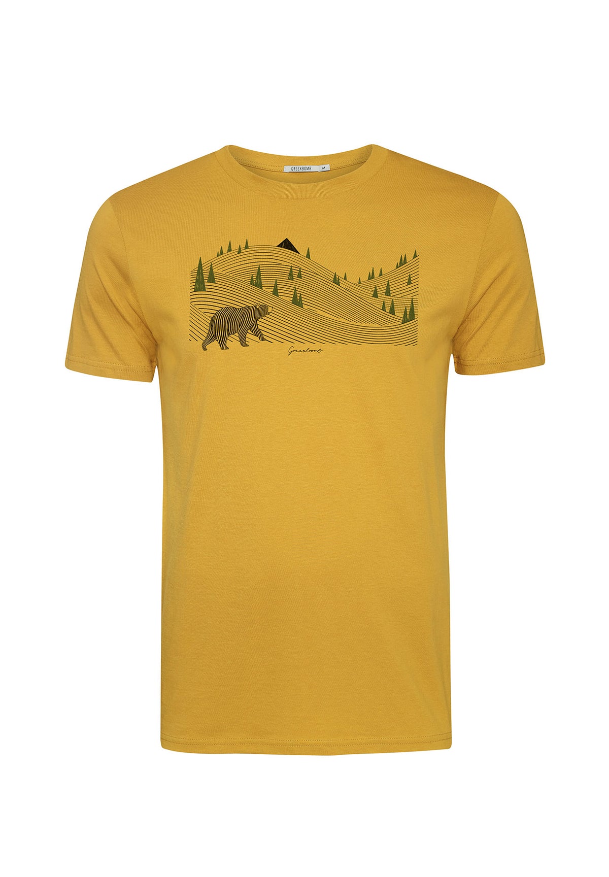 Ochre: Sportliches T-Shirt aus Bio-Baumwolle für Herren [8819]