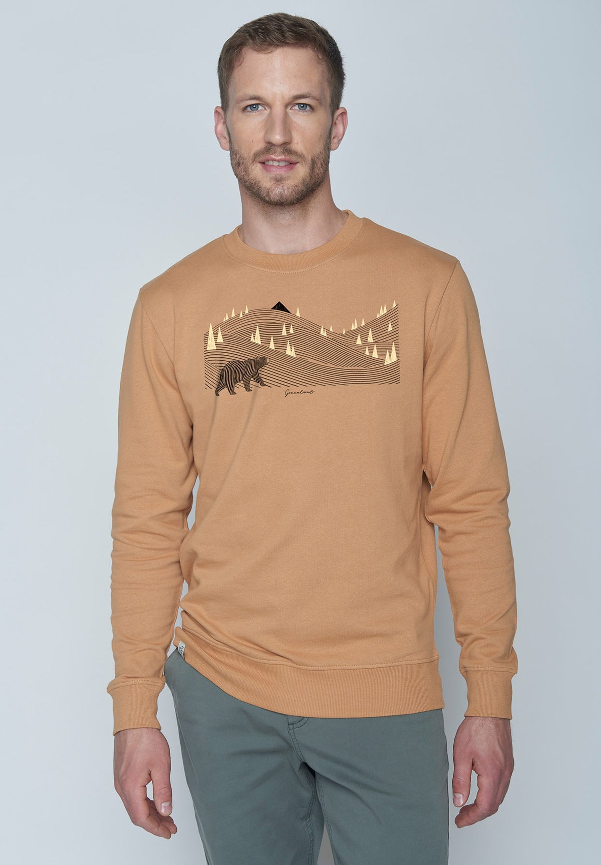 Hazel: Gemütliches Sweatshirt aus Bio-Baumwolle für Herren [8829]